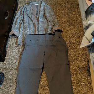 A blazer and pair of pants